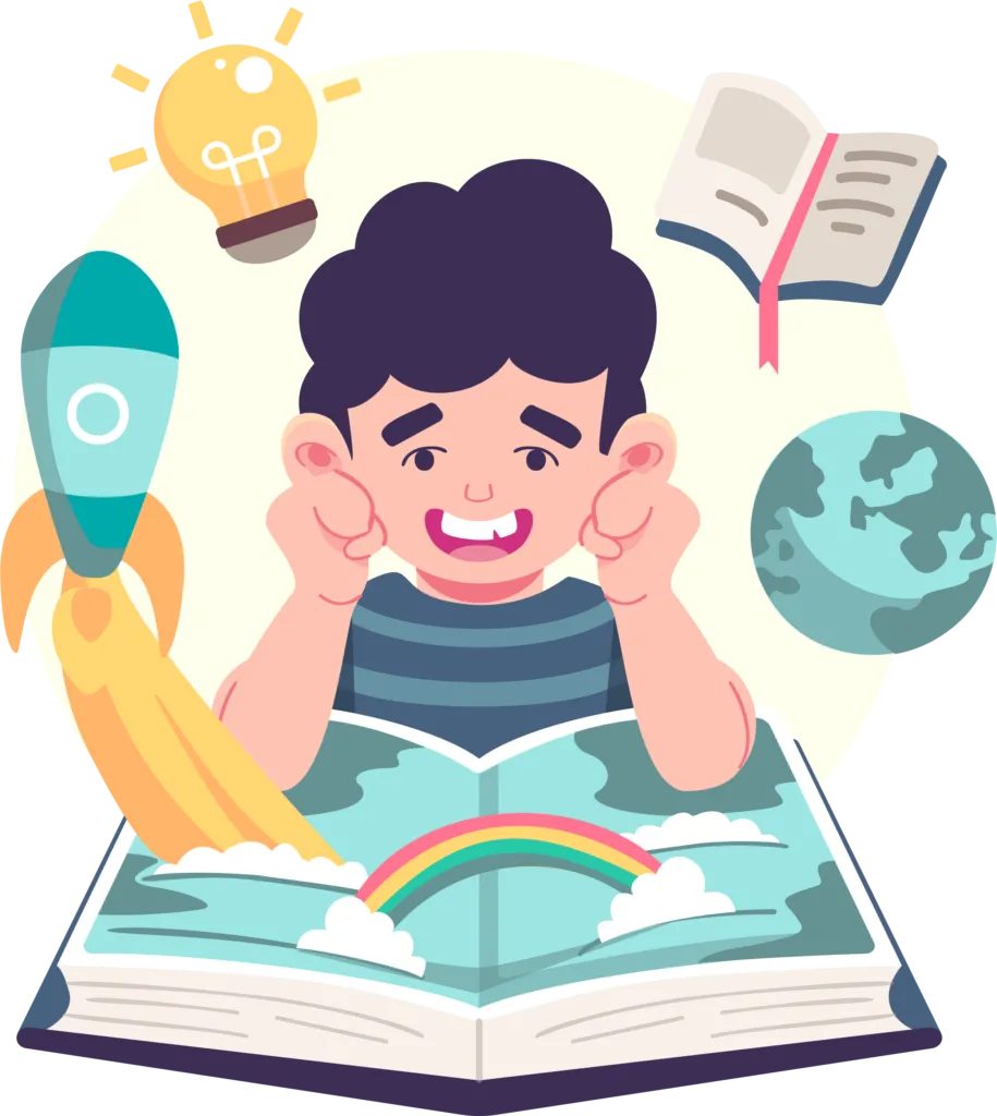 reading artwork
